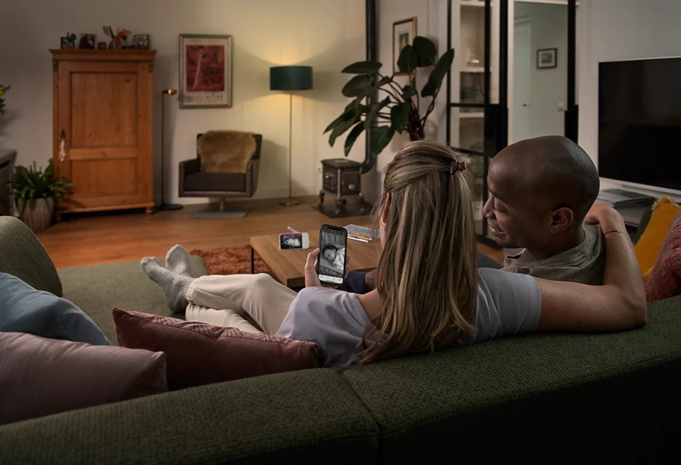 PHILIPS AVENT ELECTRONIC NANNY VIDEO FULL HD EKRANO + LOPŠINIŲ APP