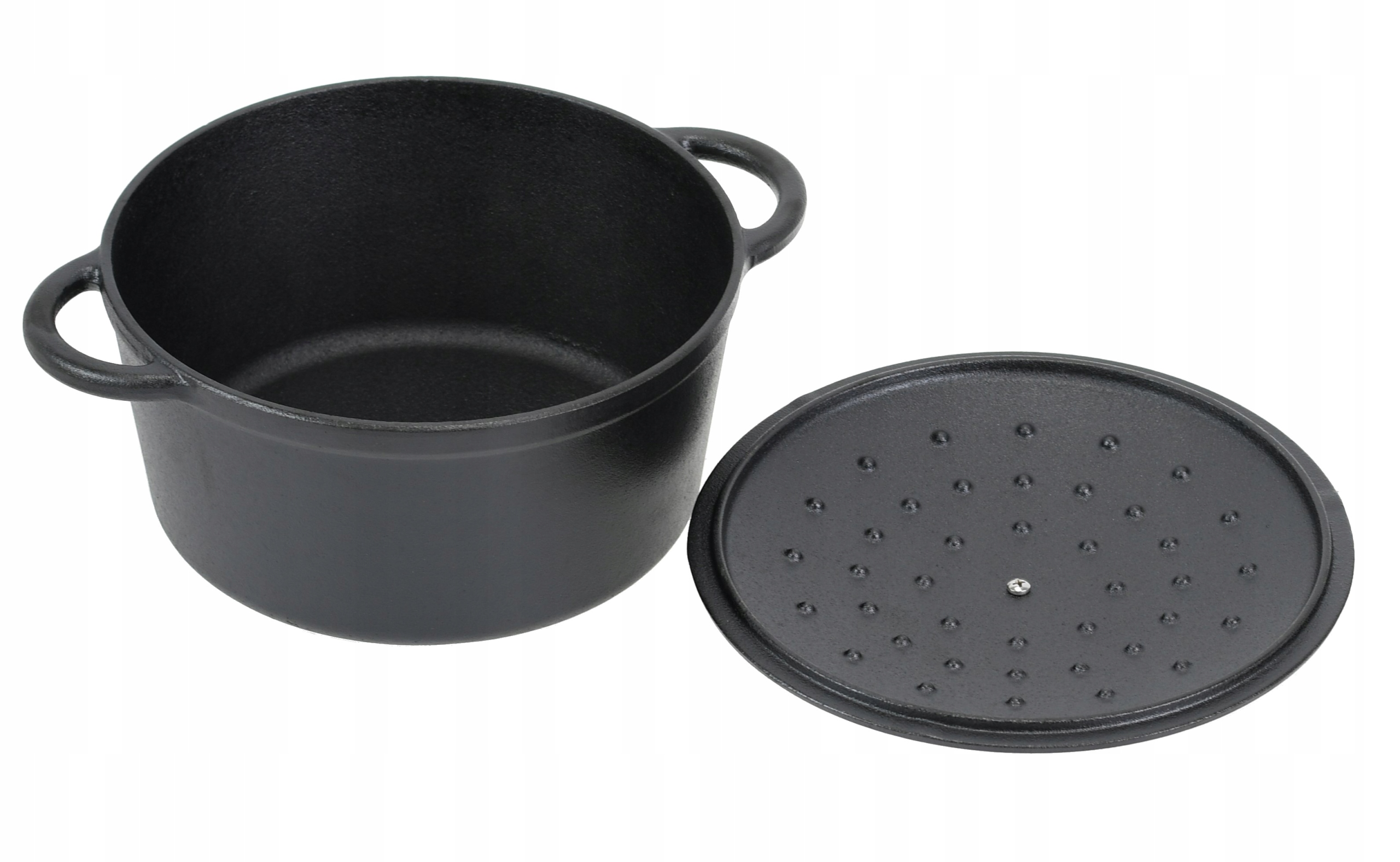 Ketaus puodas 4 l kepimui BRYTFANNA katilas 24 cm indukcinės dujos