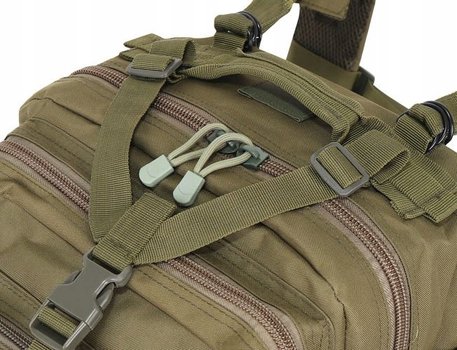 XL žalia žygio kuprinė TRIZAND 35L, patvari, reguliuojami pečių dirželiai