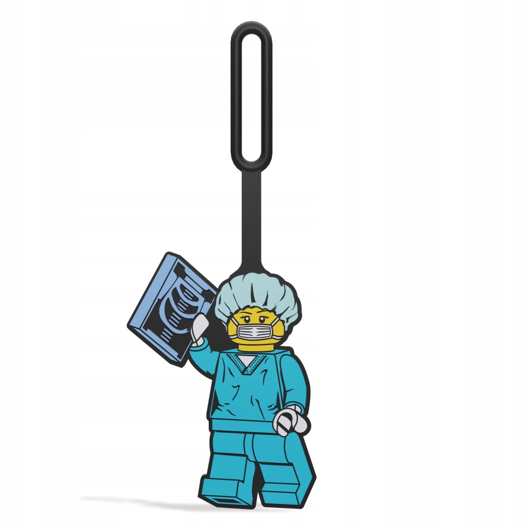 LEGO Surgeon elastinė bagažo etiketė kuprinėms ir lagaminams