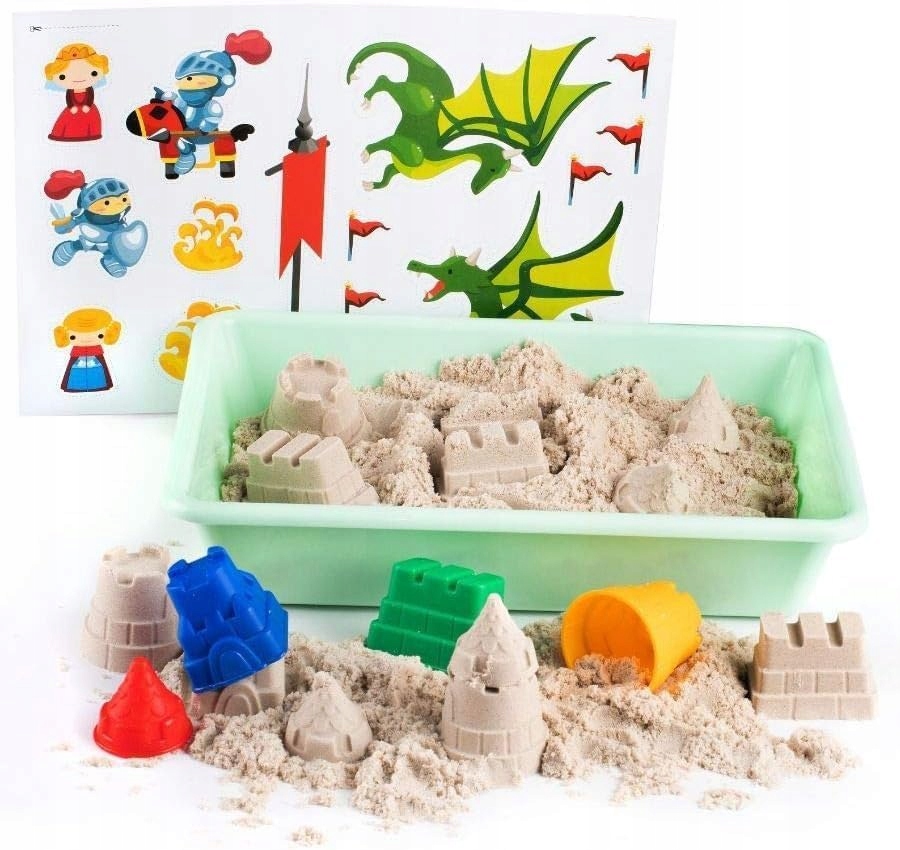 Kinematinio smėlio pilis rinkinys 1kg