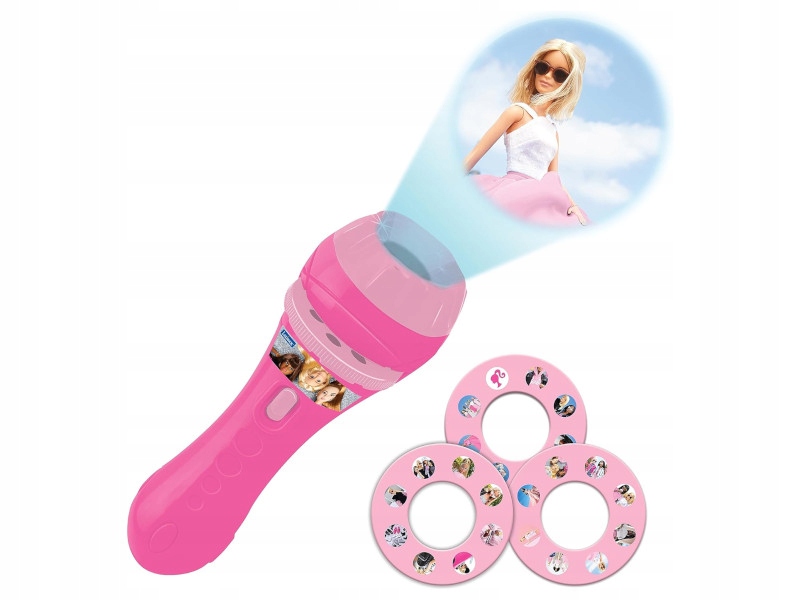 Lexibook Barbie projektorinė lempa - žibintuvėlis 3+ vaikams