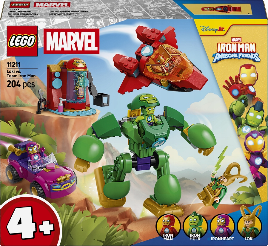 LEGO Super Heroes Loki vs. Iron Man Team 11211