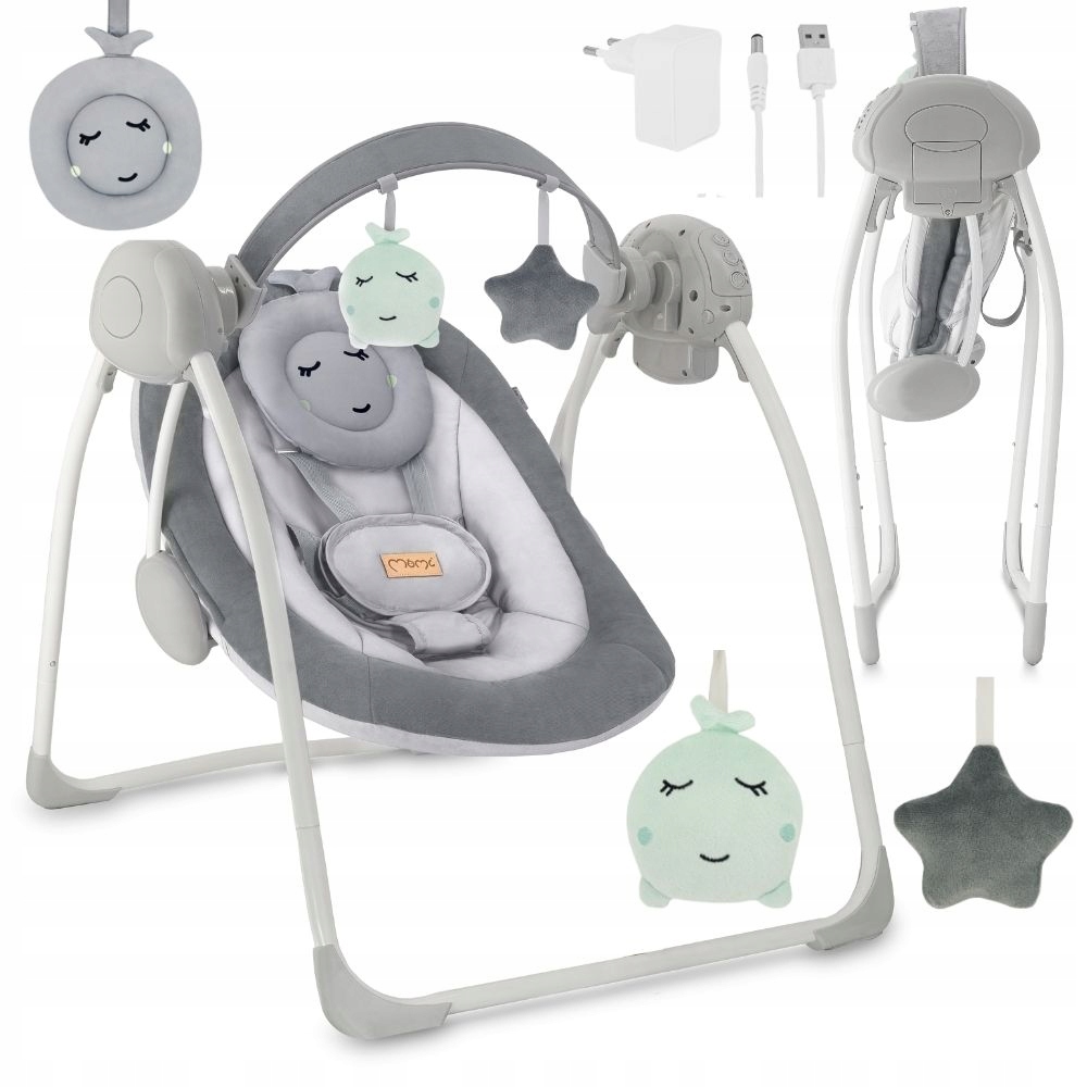 MoMi LISS elektrinis gultukas su vibracija