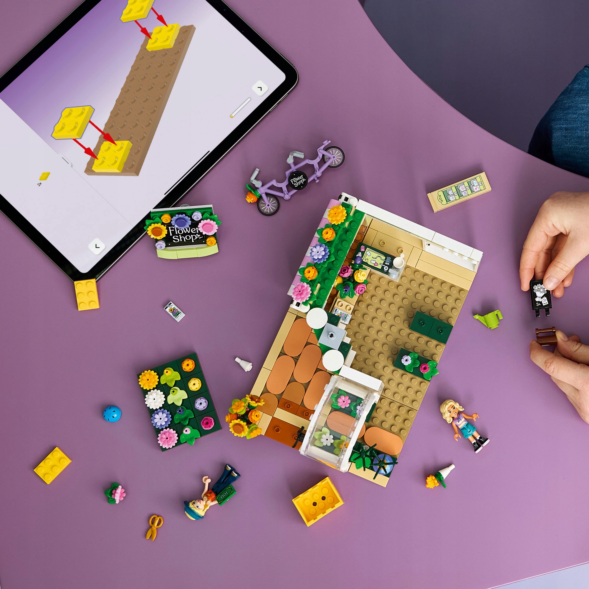 LEGO Friends kreatyvus žiedų parduotuva 42693