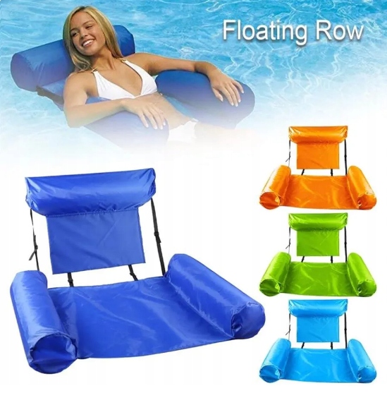 Ecarla dmuchanas plivimo fotelis-gultas vasarą