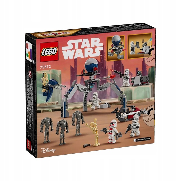 LEGO Star Wars 75372 klonų kareivio rinkinys