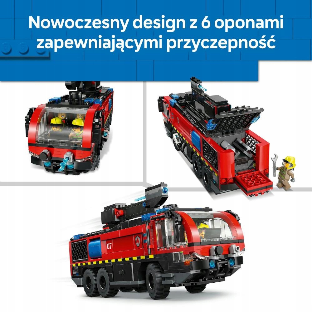 LEGO City 60499 lotnisko gaisrinė
