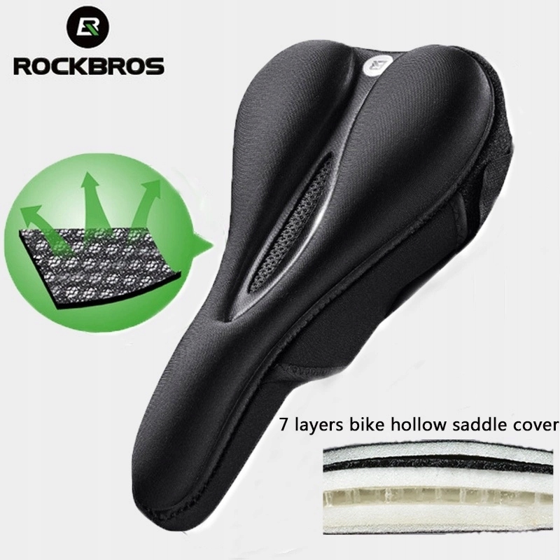 Rockbros silikono dviračio selės užklodas L