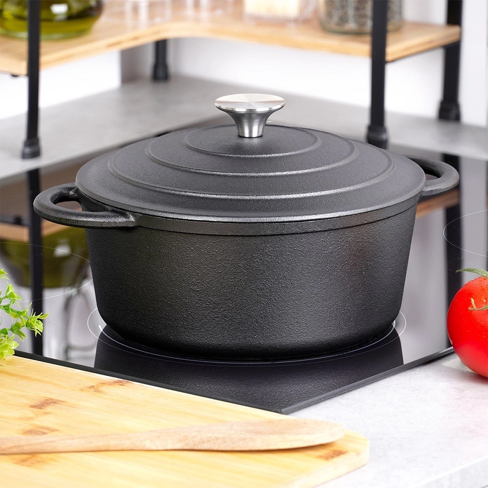 Ketaus puodas 2,6 L CAST LINE 22 cm Orkaitės indukcinis grilis