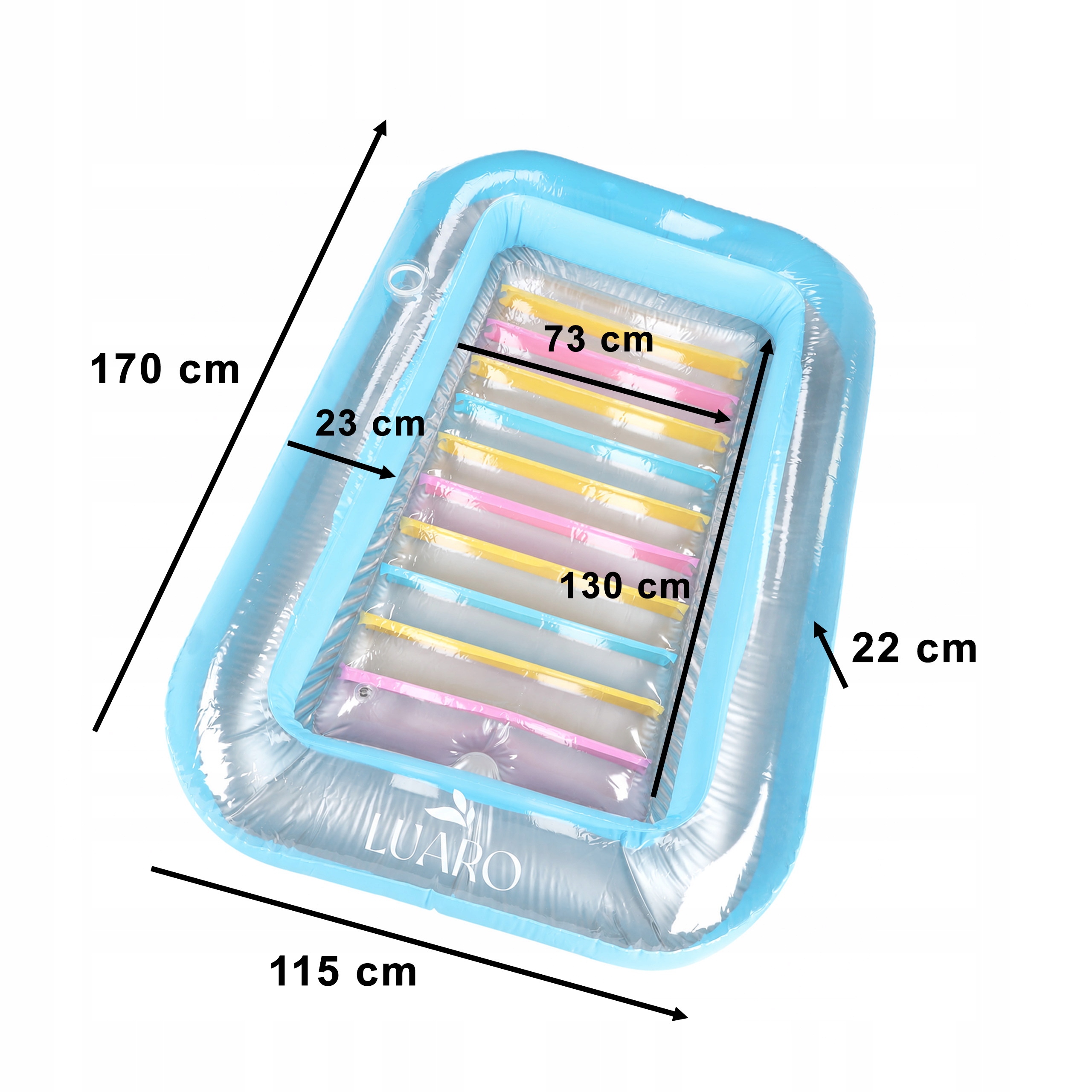 Ikonka pūtimas matracos 170 cm plažai