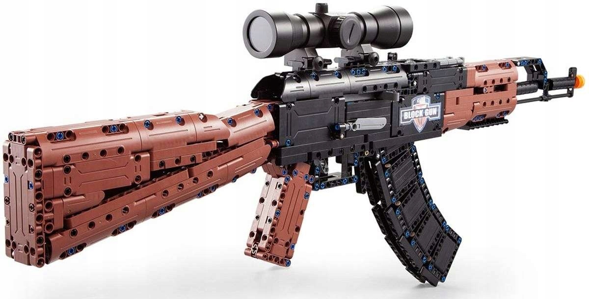 Cada konstruktorius AK-47 karabinetai 738 elementai