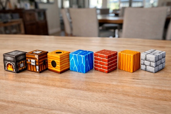 MTOYS klocki magnetyczne 3D piksele sześciany 150 el