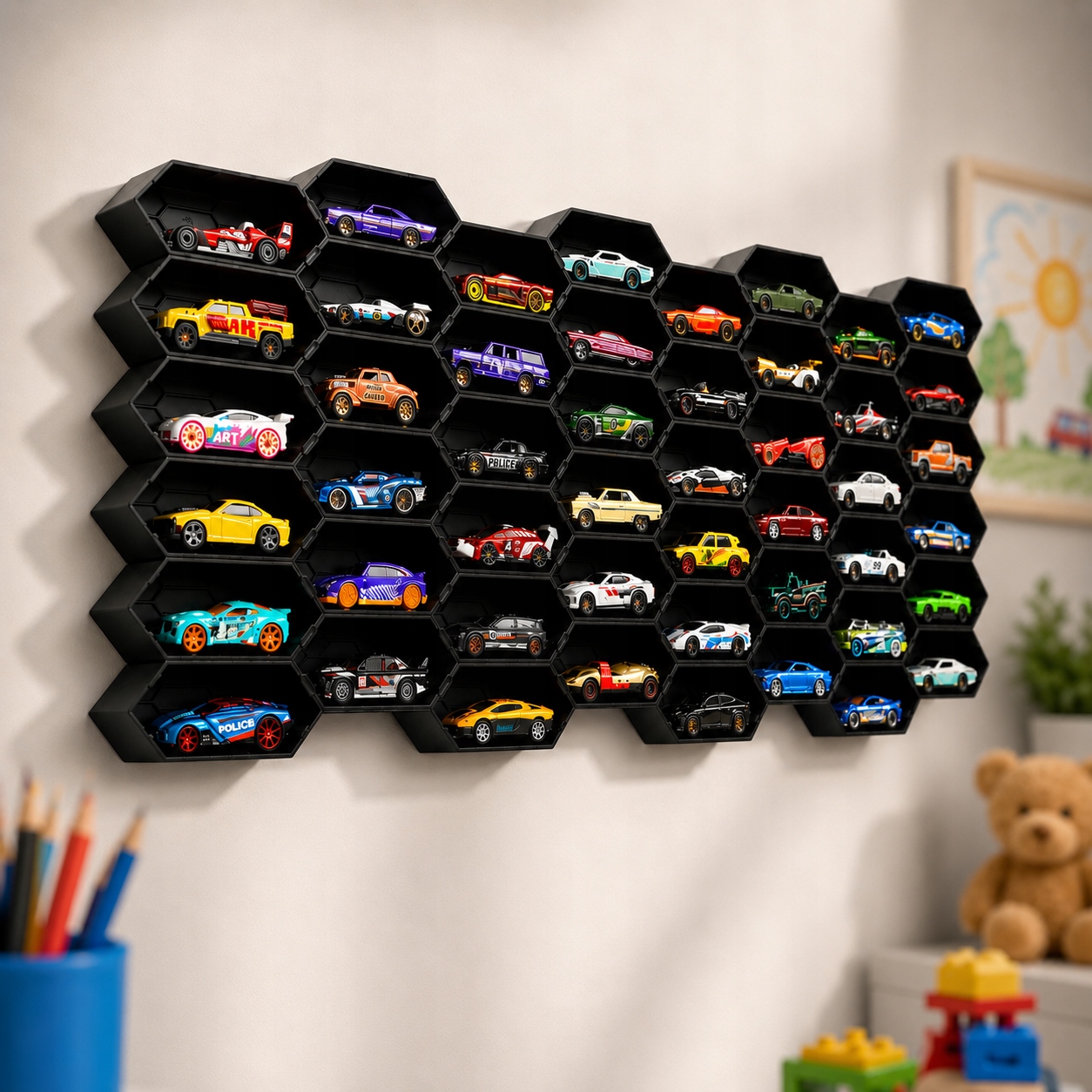 Modulinis organizeris resorakams 1:64 Hot Wheels
