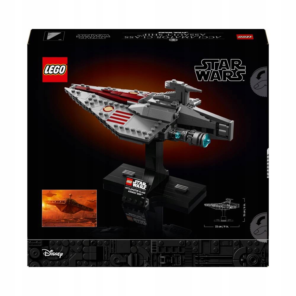 LEGO Star Wars 75404 Acclamator kreiferis