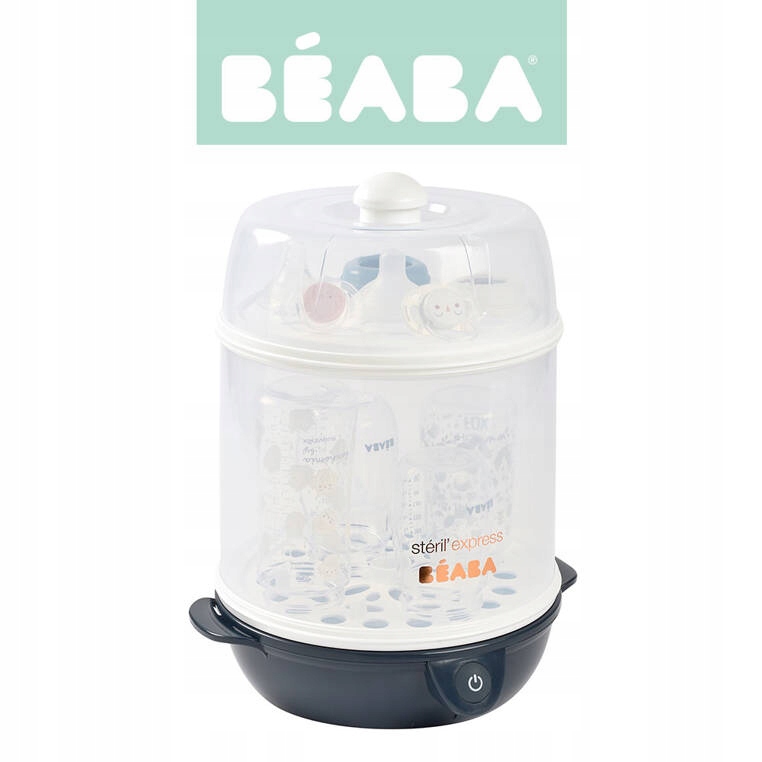 Beaba 2in1 Night Blue garo sterilizatorius