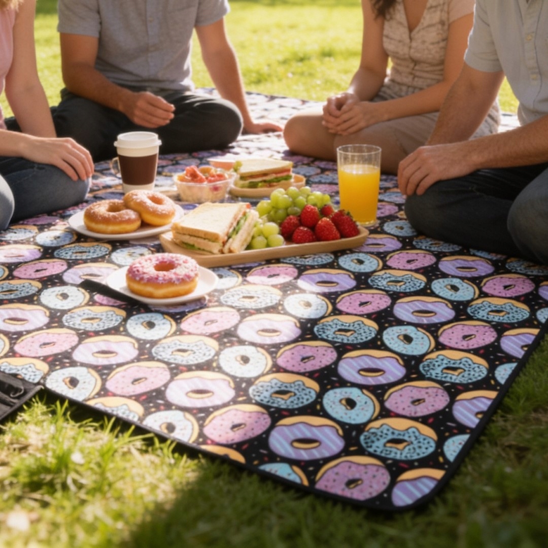 Paplūdimio pikniko antklodė, vandeniui atspari izoliacija, didelis paplūdimio kempingo kilimėlis 200x200