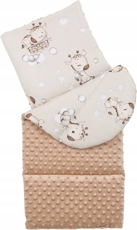 BABY COCOON NEST MINKY PIECE XXL BABYMAM RINKINYS, 7 ELEMENTAI.
