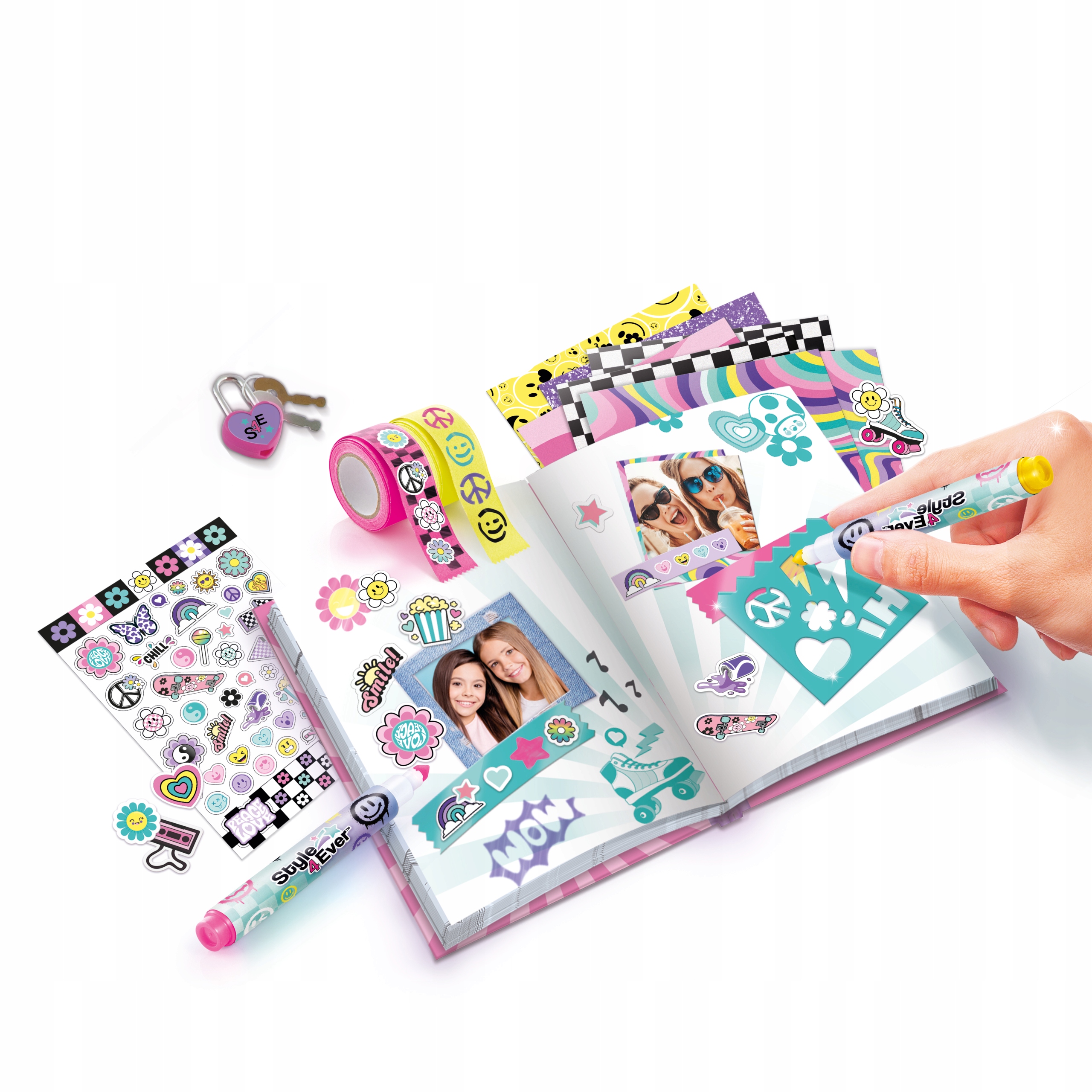 Epee Projekt Deko slaptas dienoraštis scrapbooking