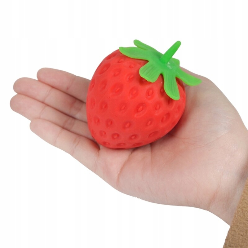 BRAKŽIŲ MINKŠTI VAISIAI, SKIRTI SMASH anti-streso įtaisas SQUISHY GRA