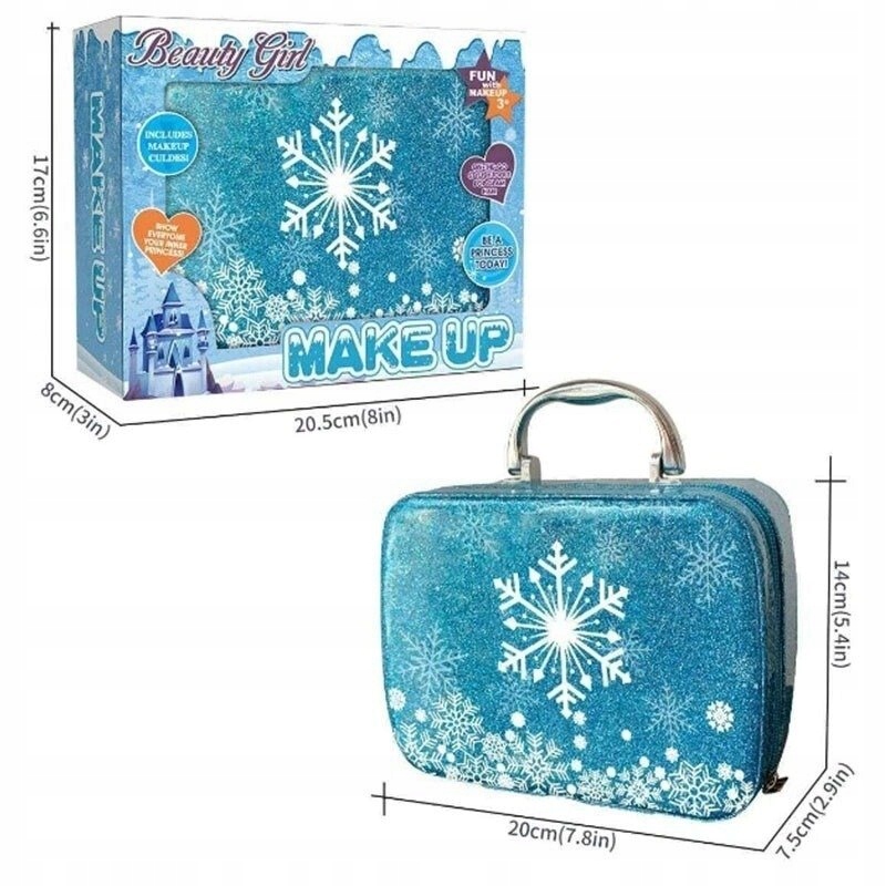 Makiažo rinkinys vaikams Frozen, lagaminas