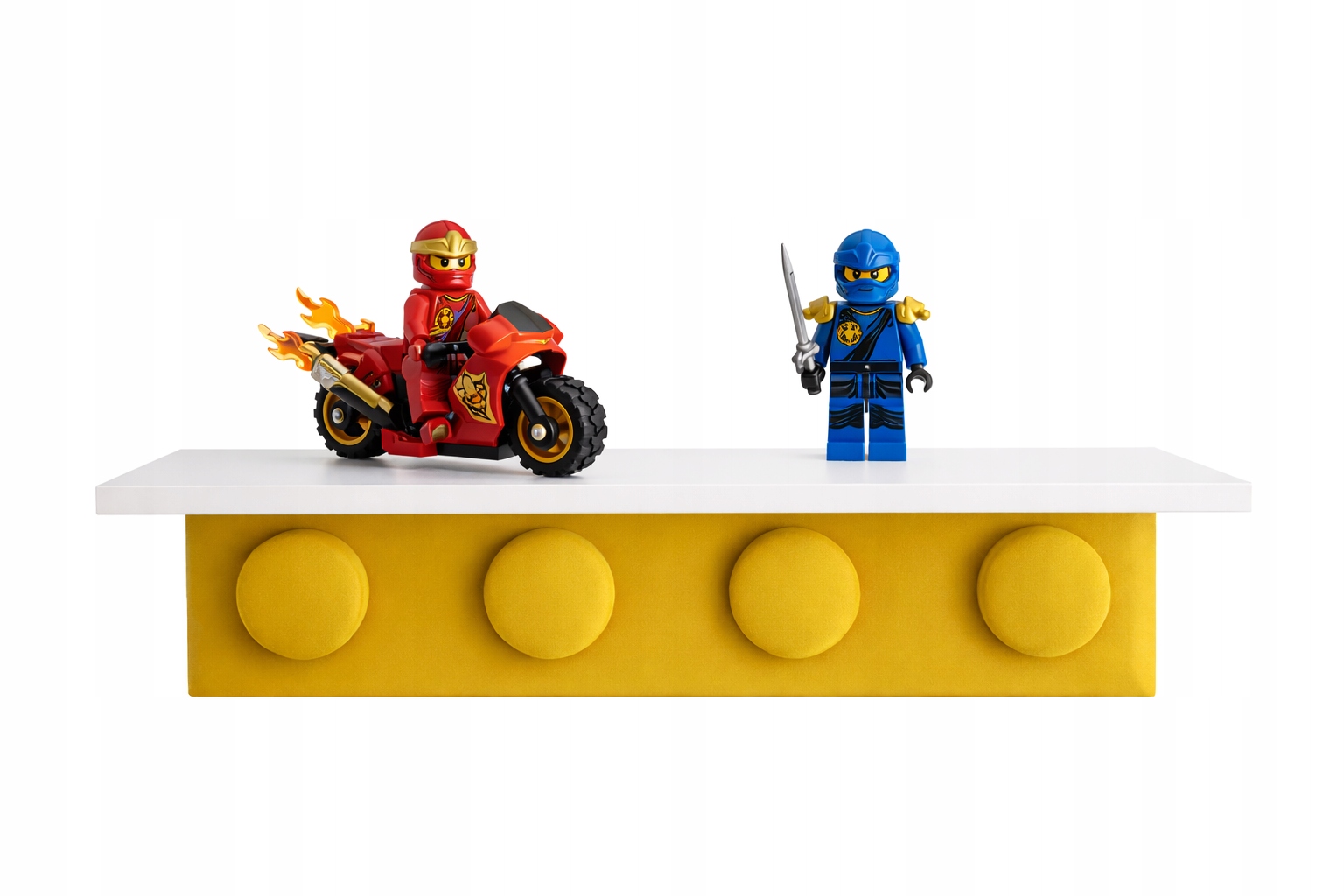 LEGO KLUOTOS FORMOS SIENINĖ LENTYNA, Kelių spalvų, 50 cm