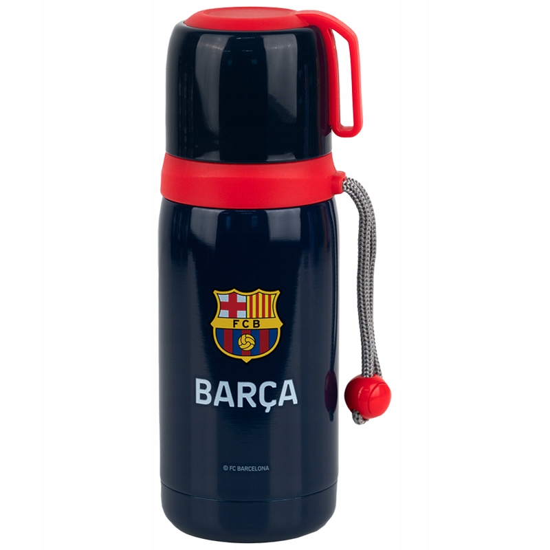 Termosas su puodeliu Barcelona Barca berniukams 350 ml su Kite rankena