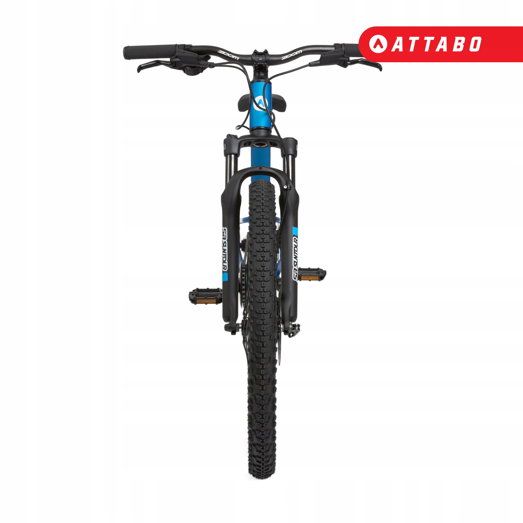 ATTABO Rash 24" vaikiškas dviratis 11.4kg Gen 2 mėlynas ŠVIESUS ALIUMINIO RĖMAS