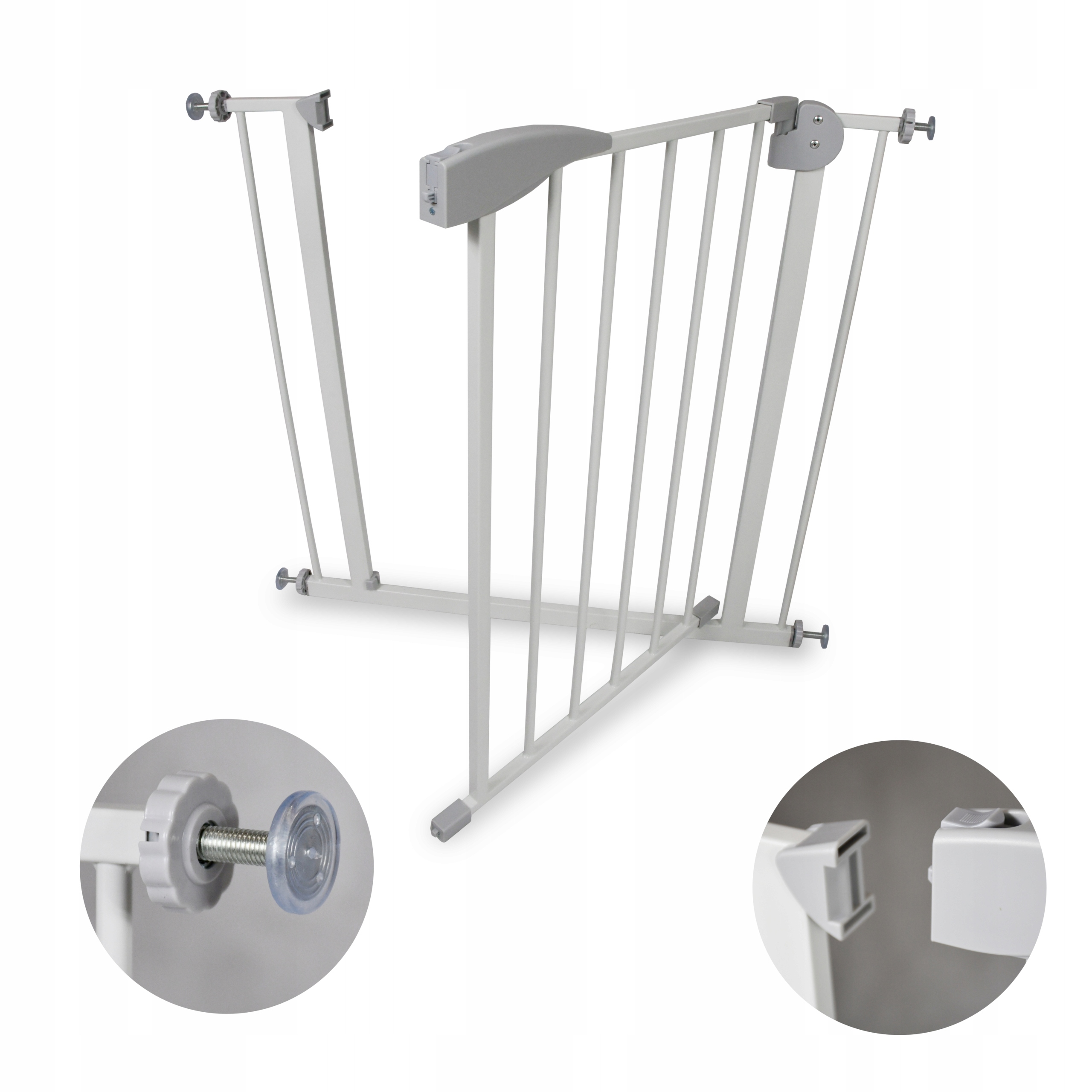 Apsauginė barjera laiptams ir durims 75-95cm