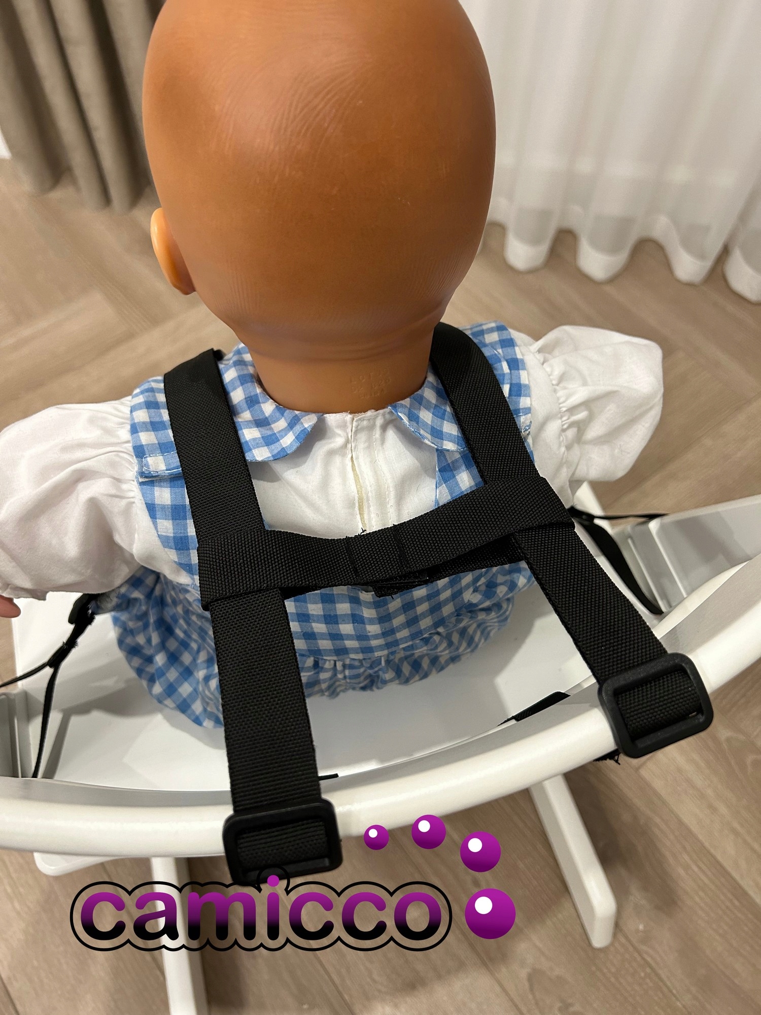 DIRŽELAI KĖDĖLEI, maitinimo kėdutei, Tripp Trapp penkių taškų vežimėliui