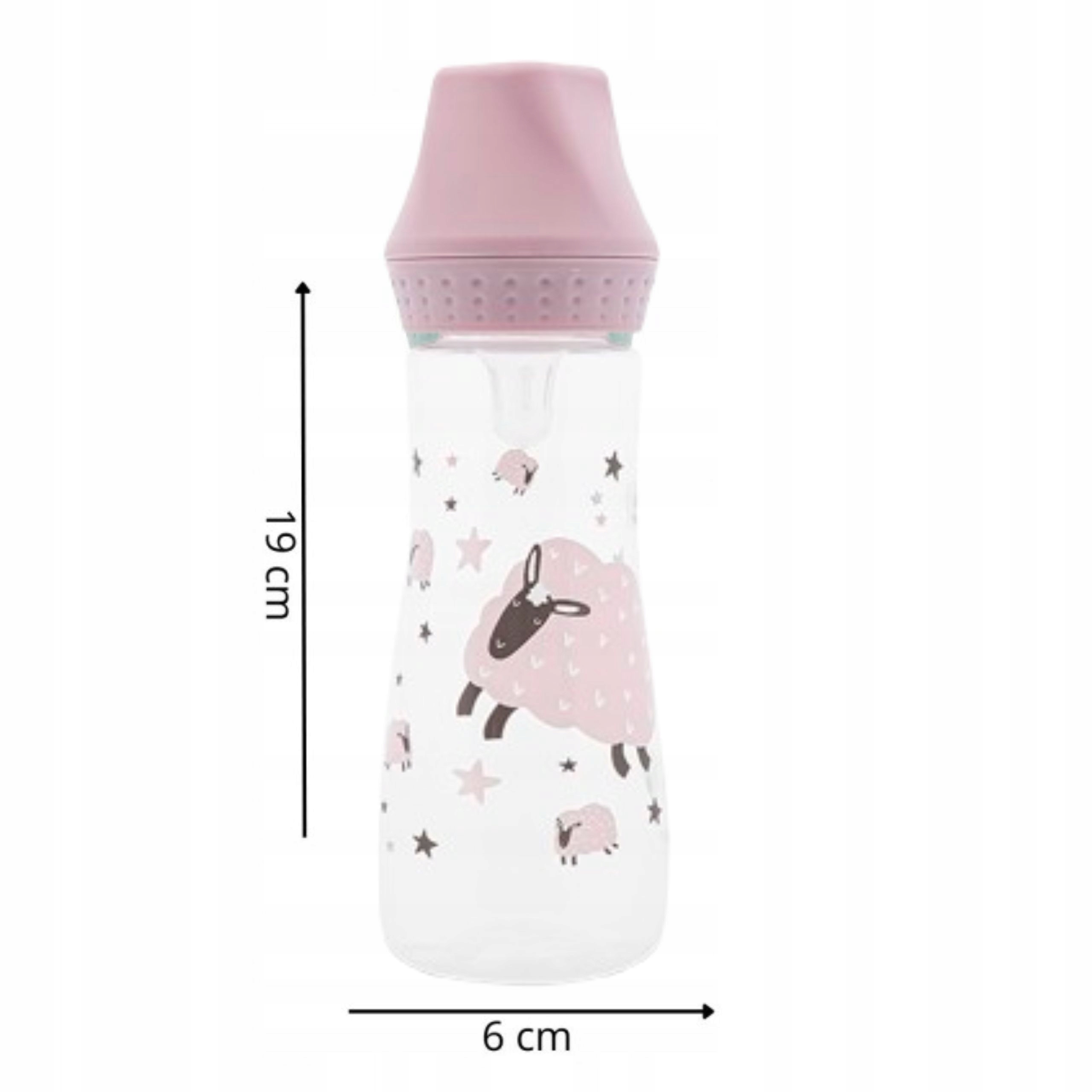 Lorelli antikolikinė butelka 250 ml rožinė