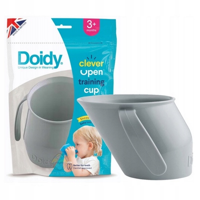 Doidy Cup vaikiškas puodelis su nuolydžiu 3m+