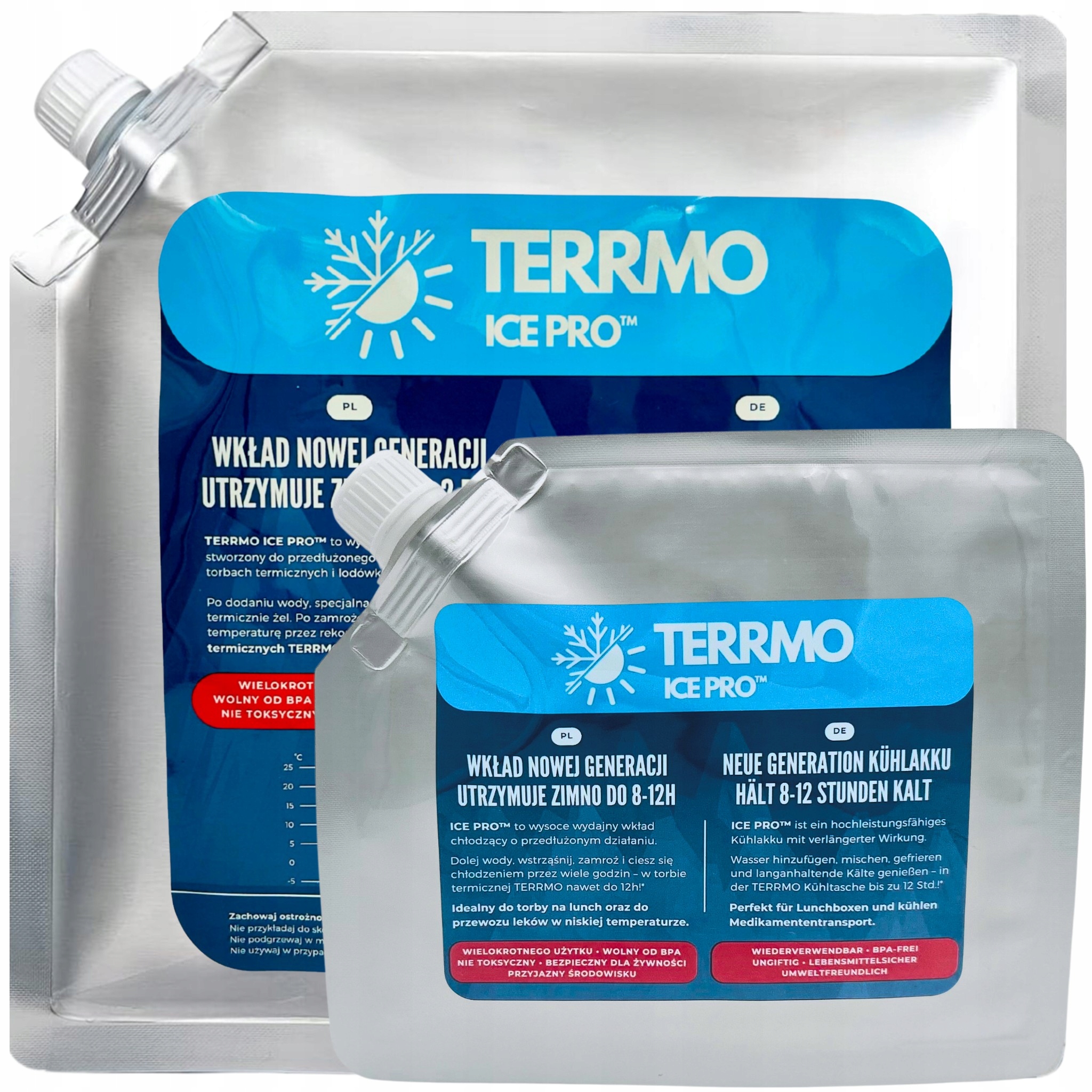 Terrmo Ice Pro XL šaldymo gelis 830 ml