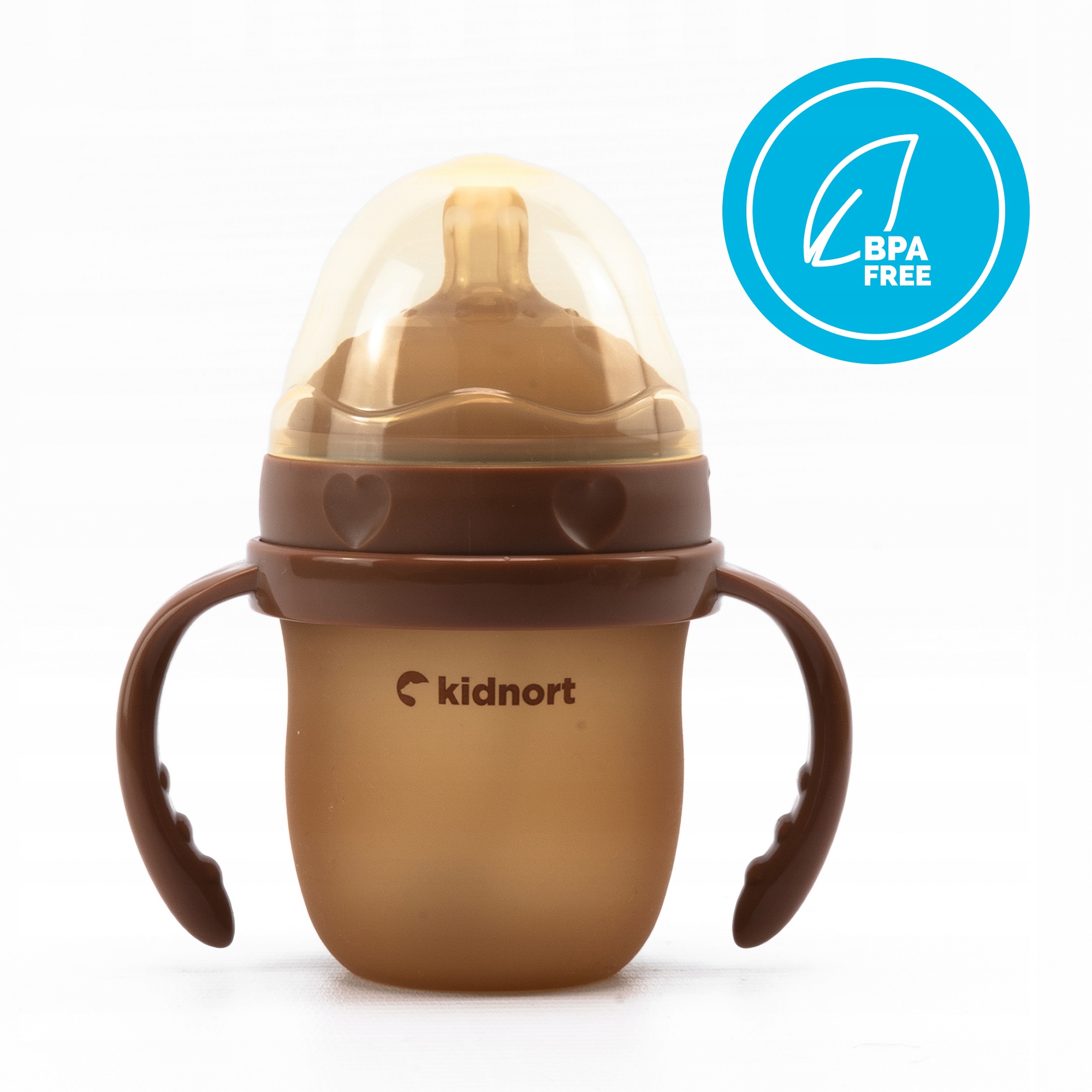 Eple Anti-Colic silikoninis buteliukas 150ml Brown 0-3M BE BPA