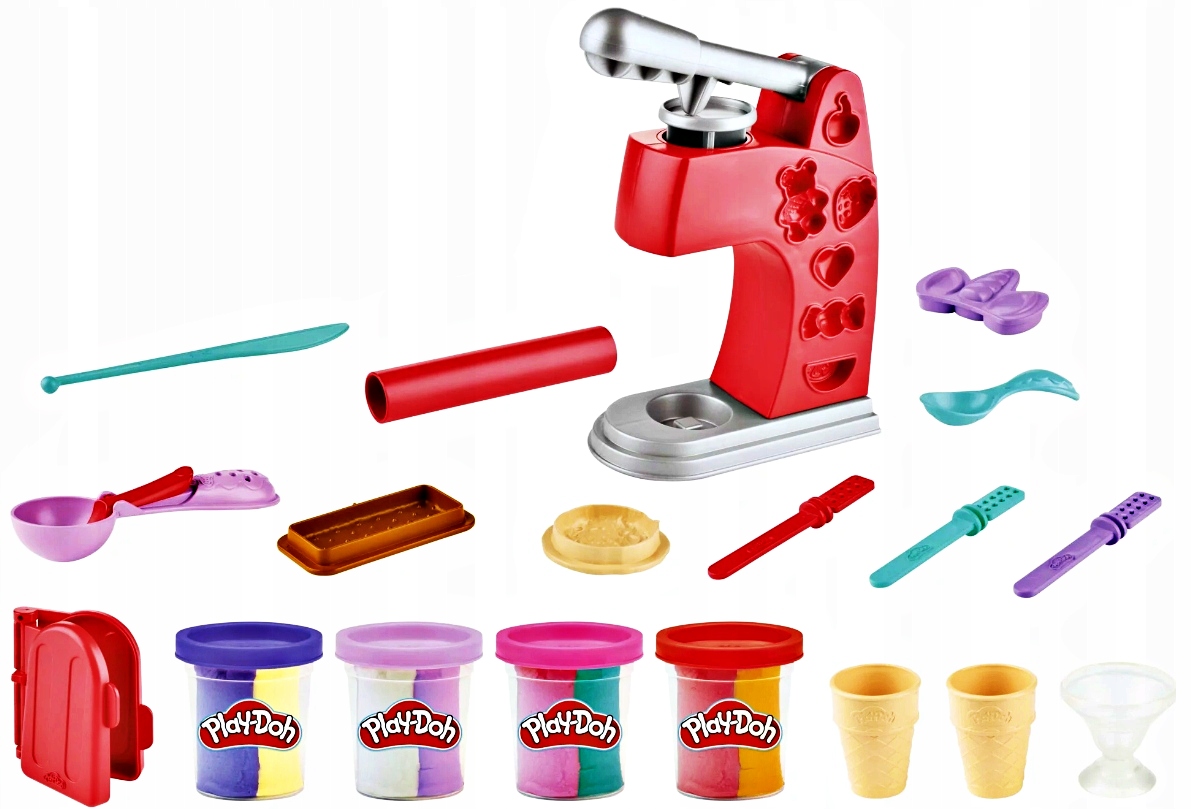 Hasbro Play-Doh stebuklingoji ledų gaminė vienaragis