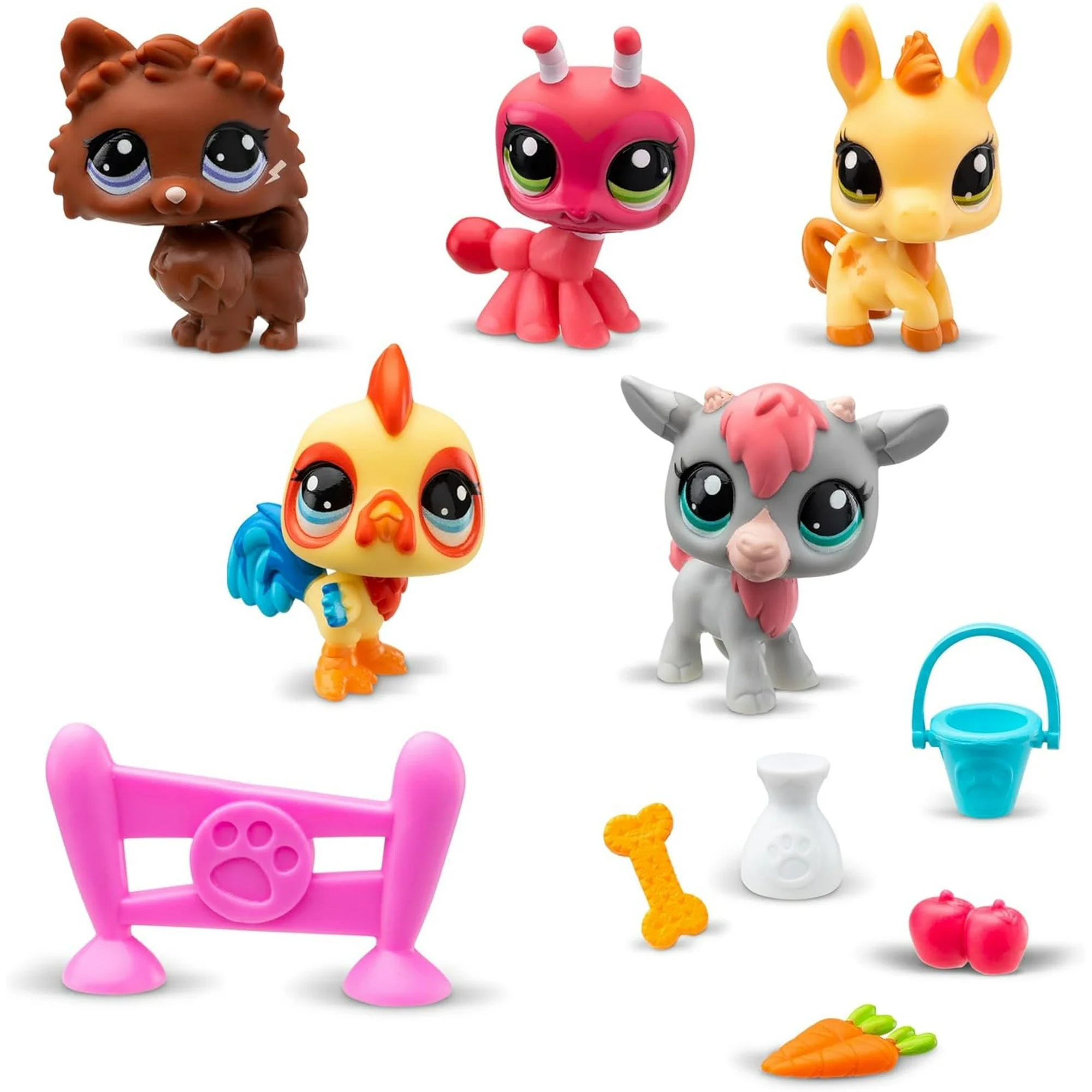 Littlest Pet Shop figureliu rinkinys farma 5 vienetai