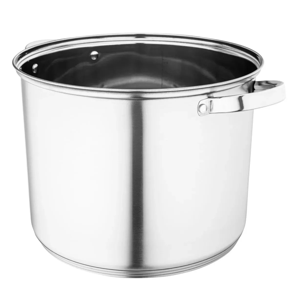 Nerūdijančio plieno puodas. su dangteliu Aukštas 12,5 l 28 cm FABIO Altom Design