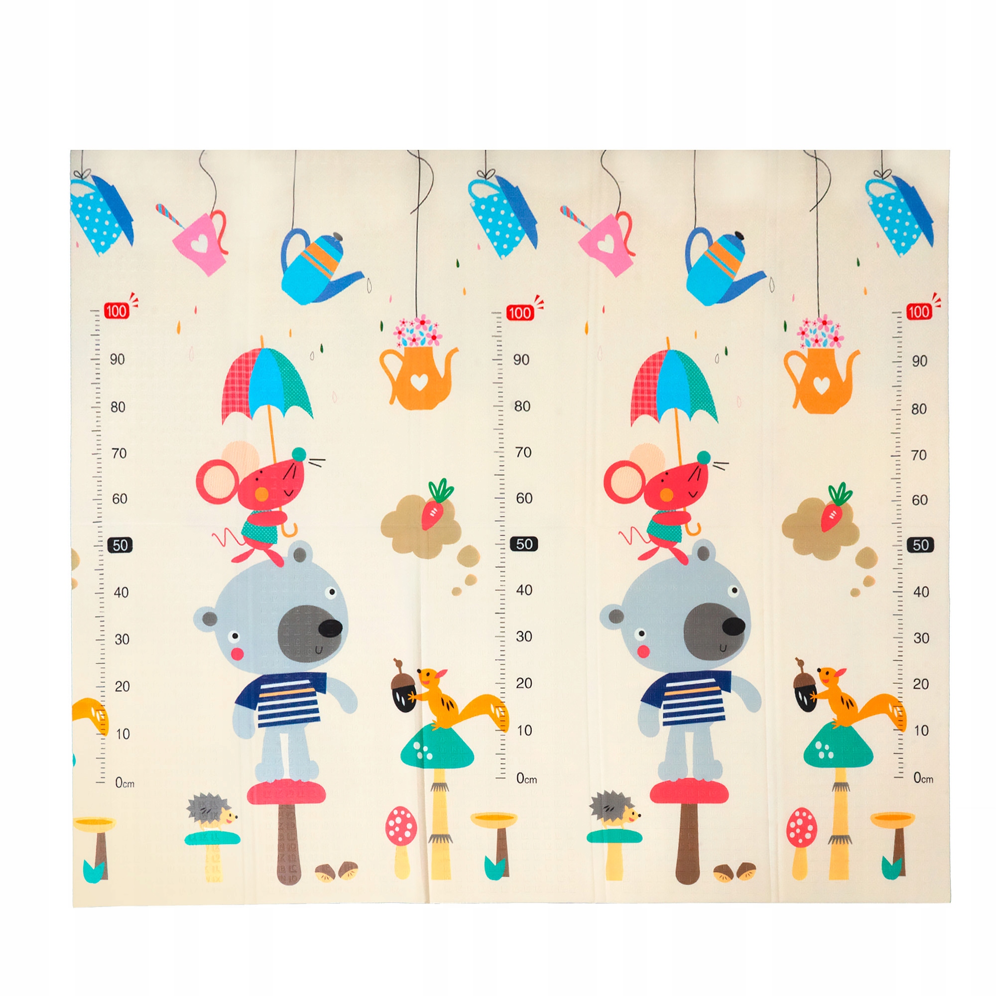 Little Story pienos kilimėlis dvipusis 200x180 cm