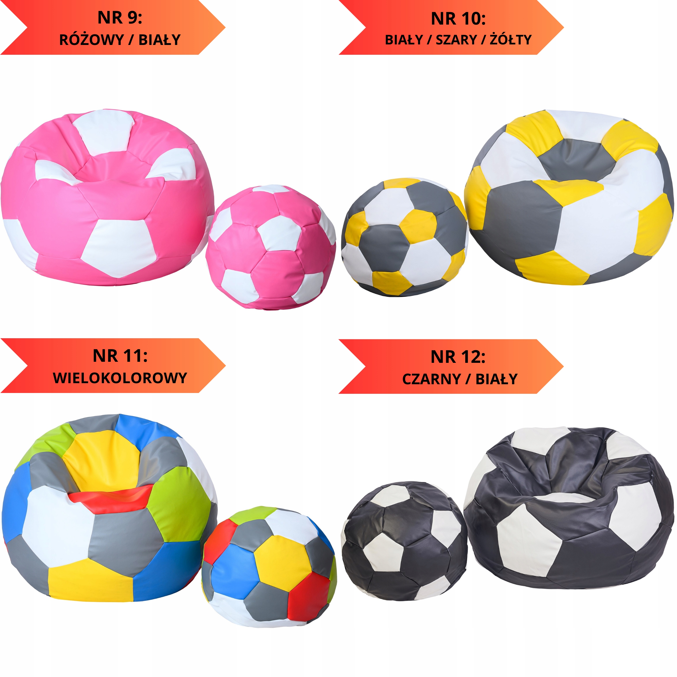 FUTBOLO POFFE BALL SEAT + NEMOKAMAI