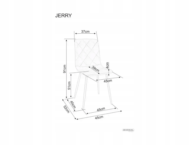 JERRY BREGO minkšta kėdė virtuvei ir valgomajam, pilko kašmyro rėmas