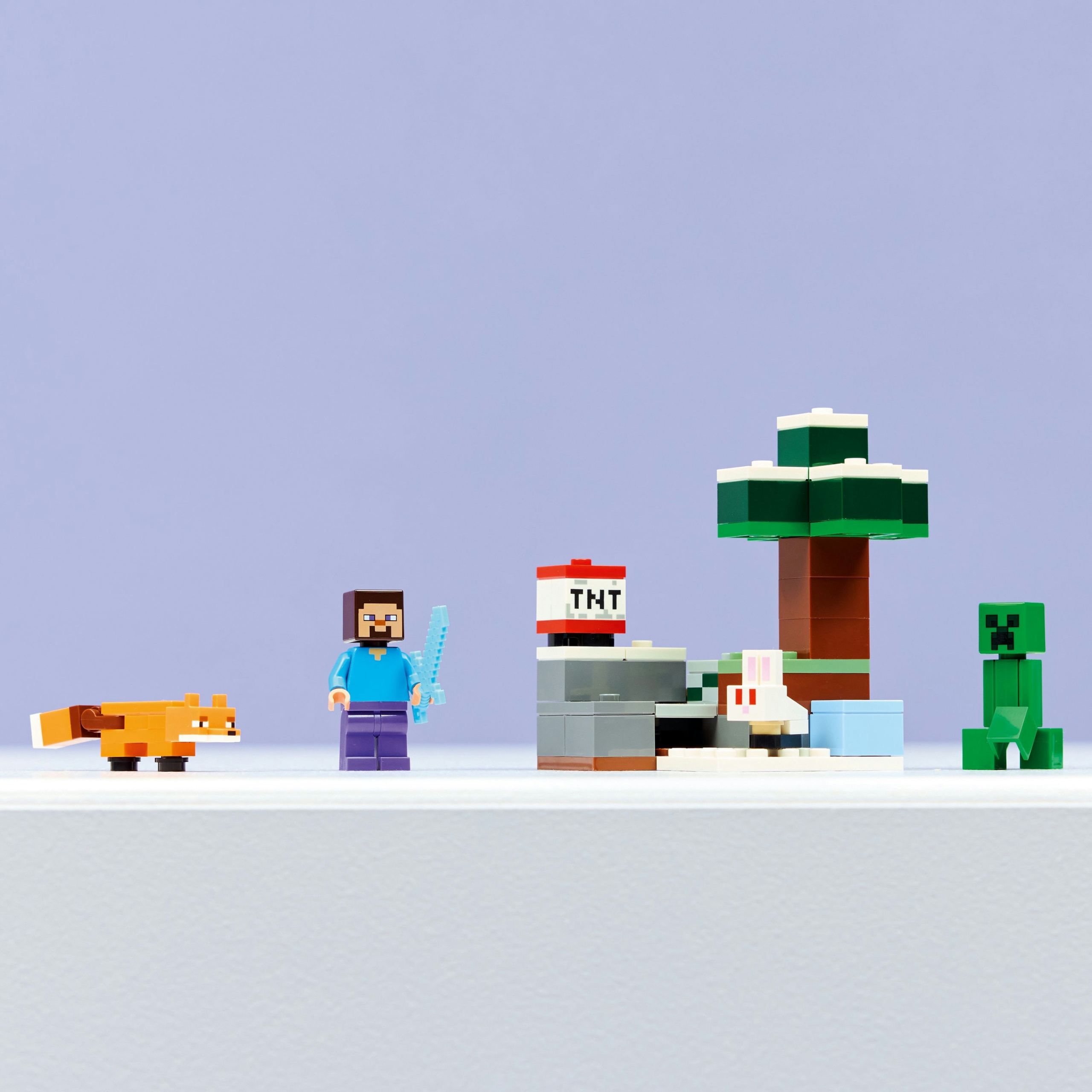 LEGO Minecraft 21583 Stivo nuotykis tajgoje