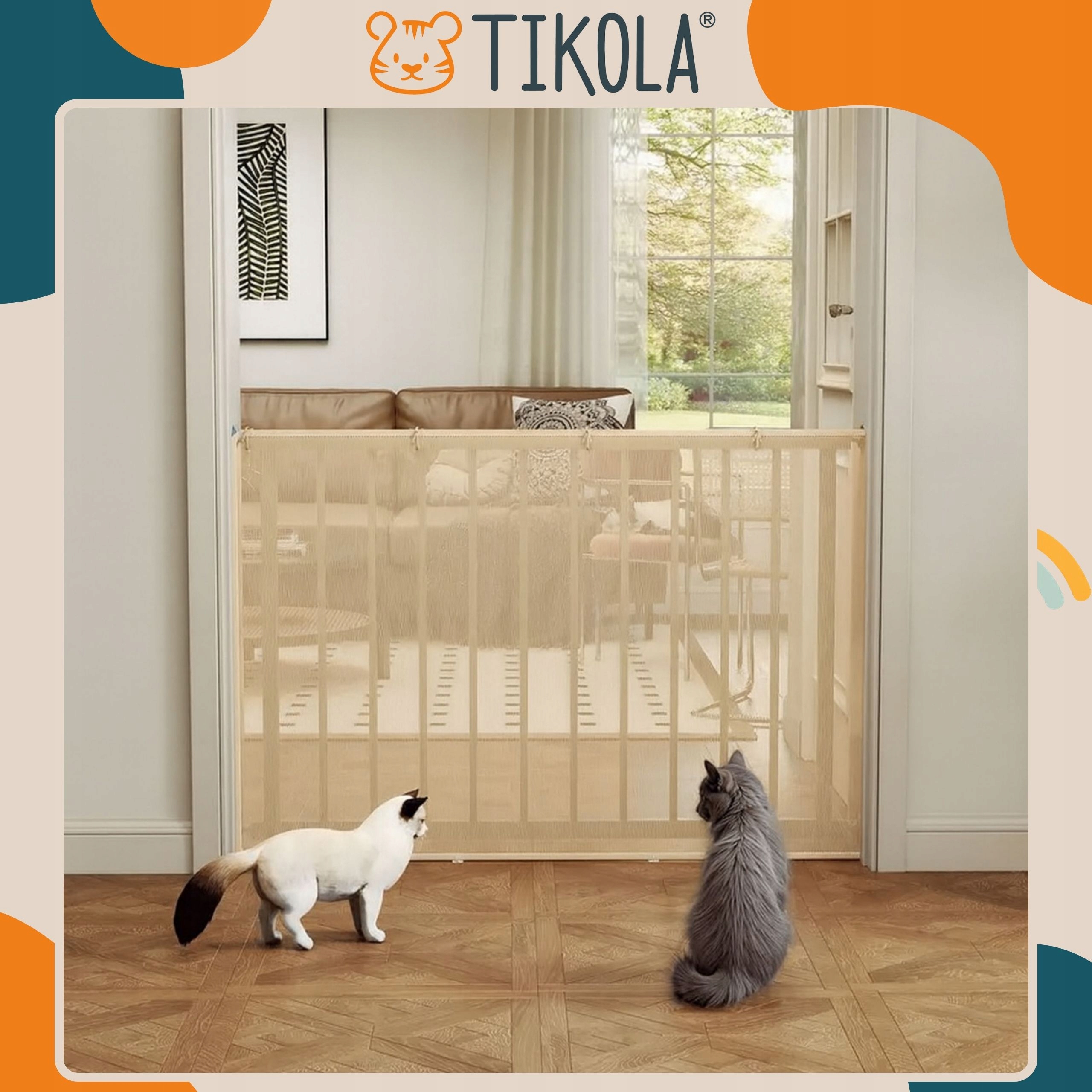 Tikola apsaugingas tinklas 300 cm aukštyje