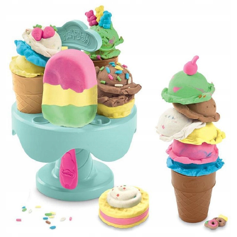 PLAY-DOH CASTRY RINKINYS LEDAI LEDAI PLAY PASTE VAMZTELIŲ PRIEDAI