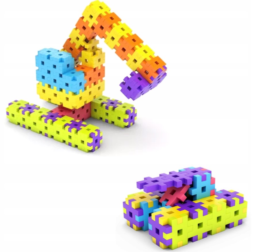 MELI BASIC EDU 50018 WAFLE Blocks 1200 elementų