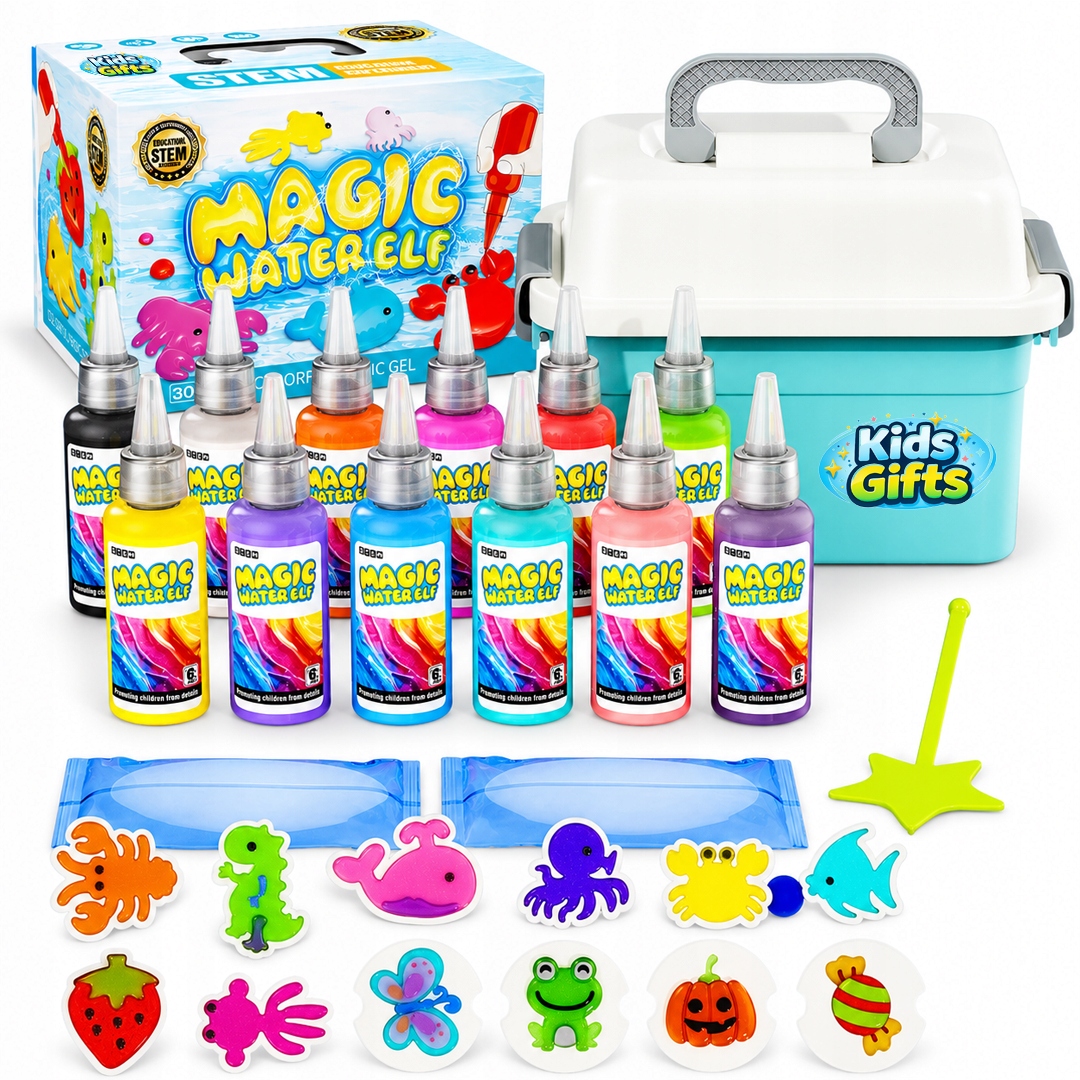 KidsGifts vandeninės figūrėlės daryti želatina