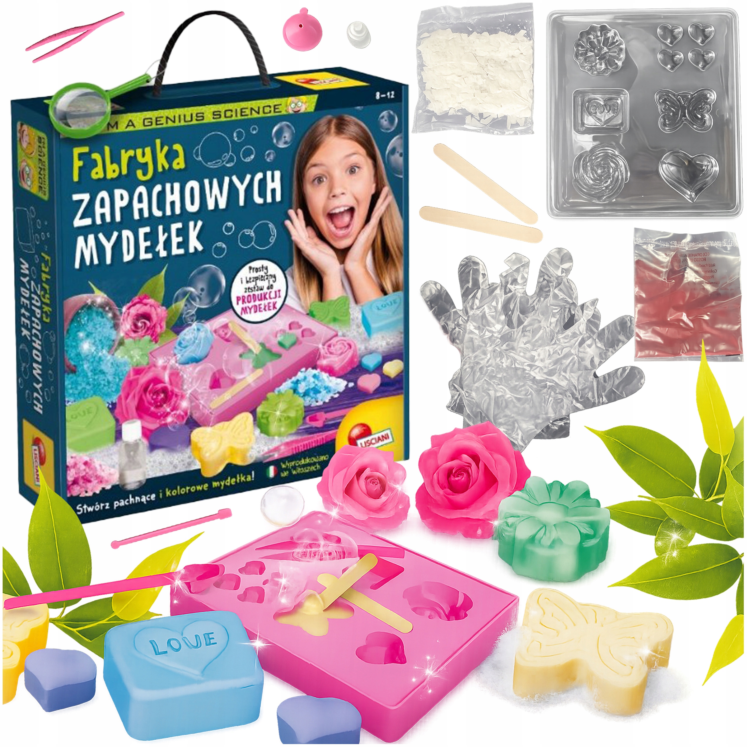 Lisciani Fabryka mydełek - kreatywna zabawka dla dziewczynek