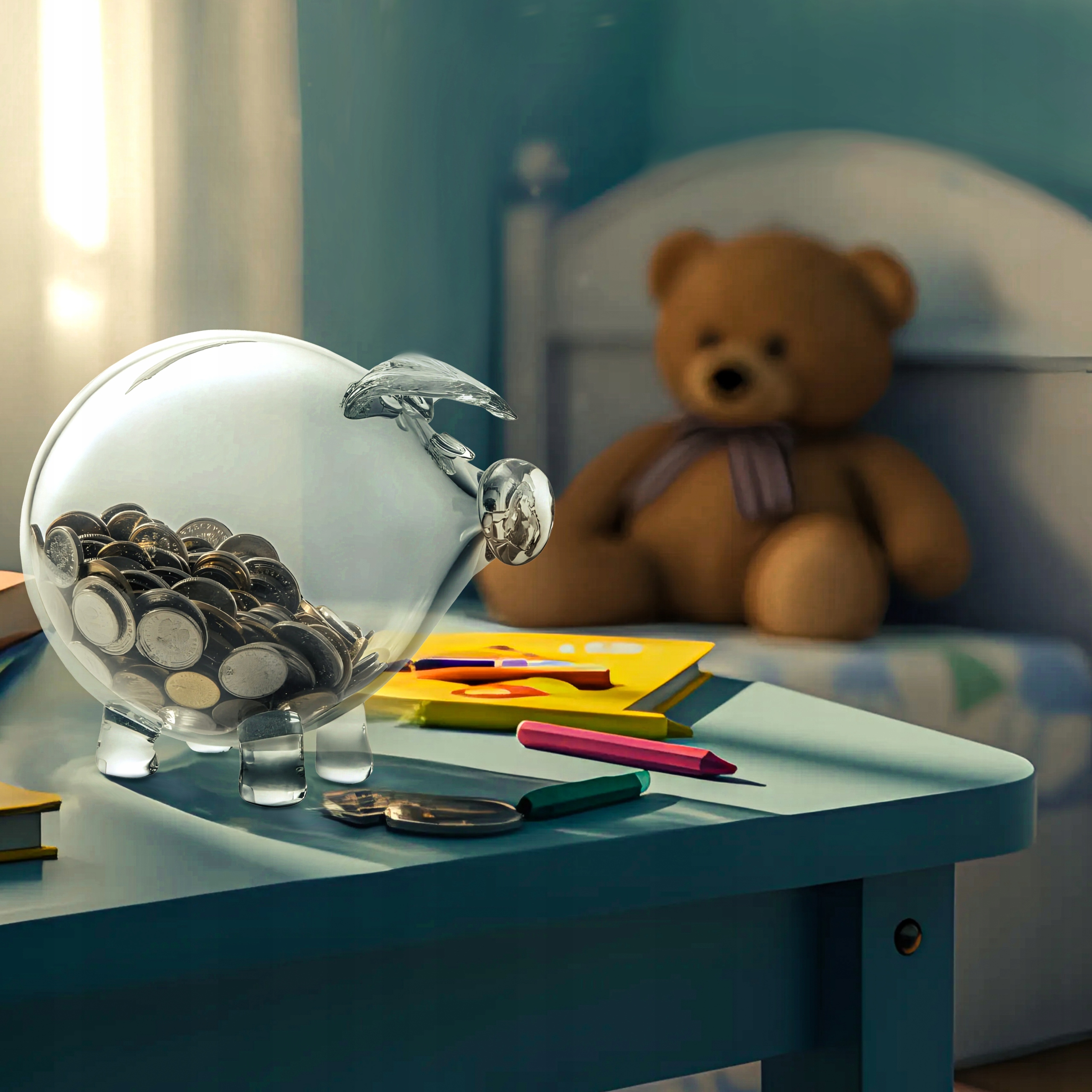 PIGGY BANK, RANKŲ DARBA, SKAIČIUS POLISKO GAMYBA, DOVANA XXL
