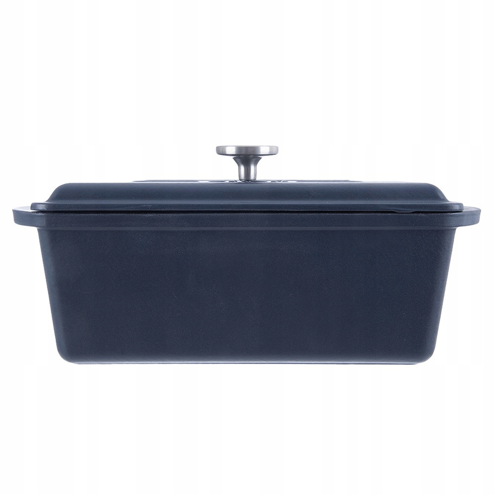 KETINĖ 35X14X11CM 3L KETAUS JUODAS SU DANGIU DUONAI