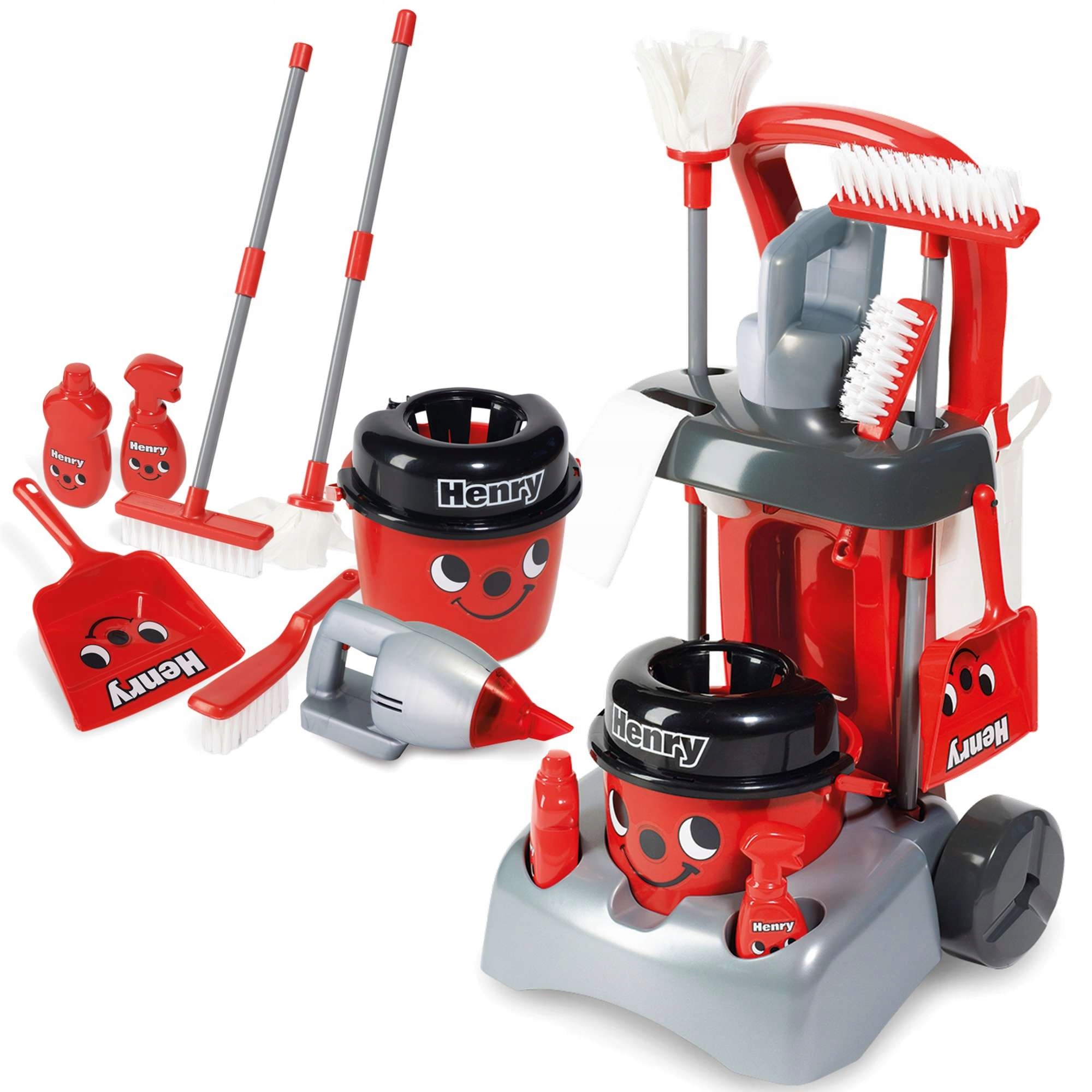 CLEANING CARRY DIDELIS RINKINYS HENRY DULKIŲ VALYTUVAS MOP BACKET CASDON 52 CM