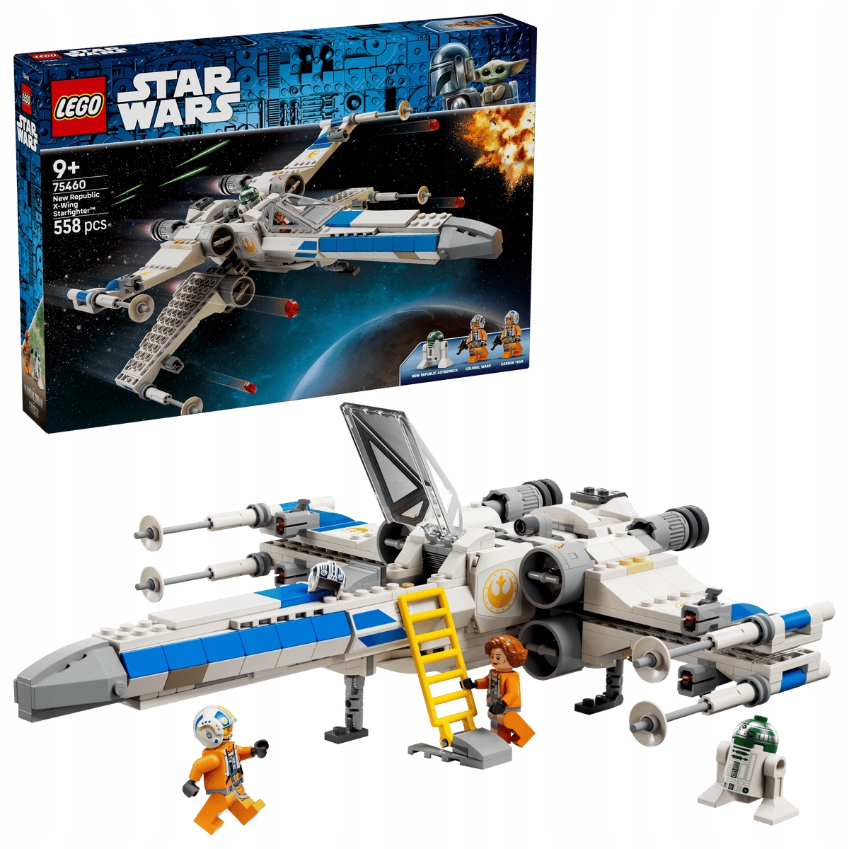 Lego Star Wars X-Wing naujosios respublikos 75460